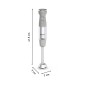 Tefal Quickchef+ HB673B30 Blender 1000W Grå, Rustfrit stål Tefal Quickchef+ HB673B30 Blender 1000W Grå, Rustfrit stål